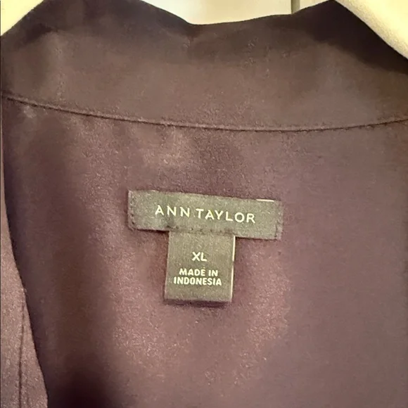 Ann Taylor Black Classic Blouse - Picture 2 of 3